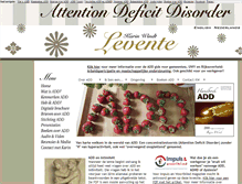 Tablet Screenshot of levente.nl